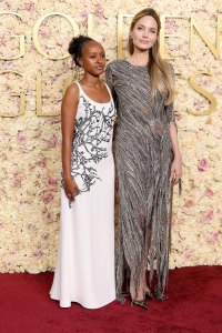 Angelina Jolie Feature Brings Zahara Jolie to Golden Globes 2025 After Finalizing Divorce